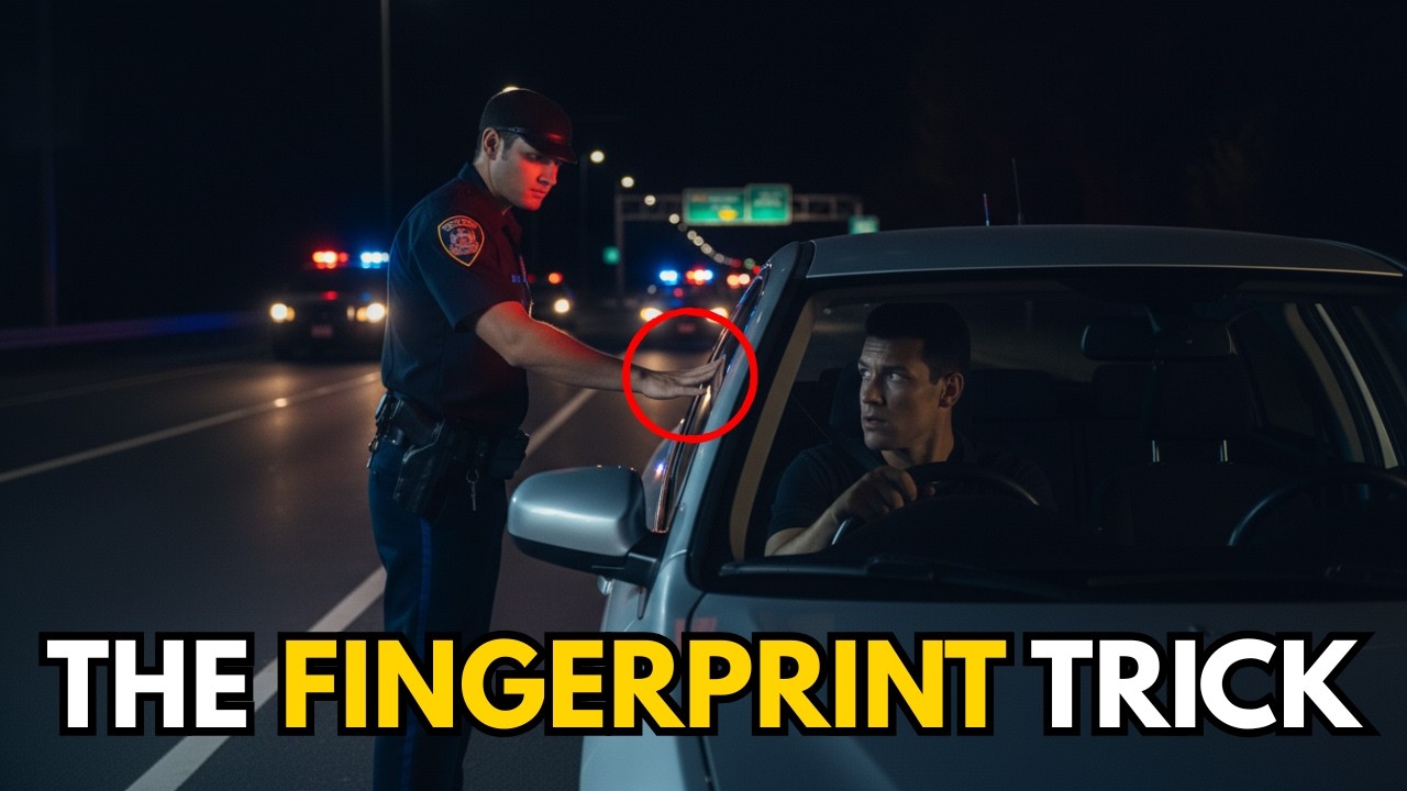 Why Cops Touch Your Car During Traffic Stops (The Fingerprint Trick)
