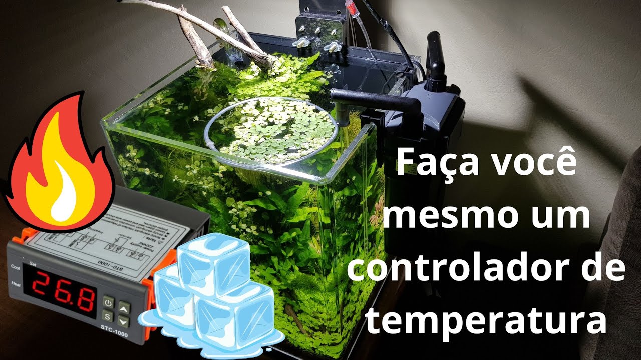 Faça você mesmo um controlador digital de temperatura para o seu aquário.