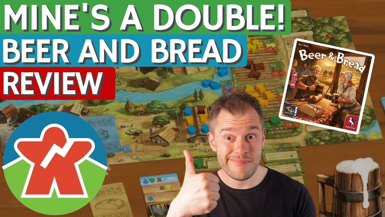 Beer and Bread - Board Game Review - Mine's A Double Please!