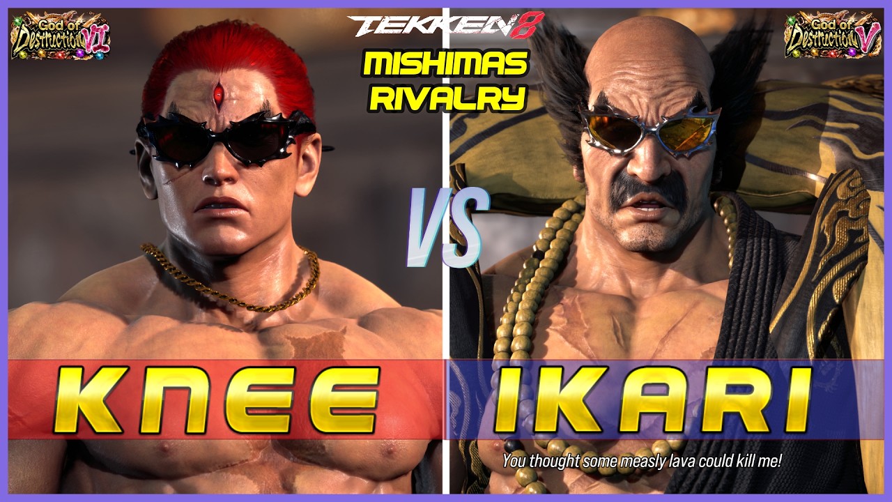 T8 S3 ▰ KNEE (Kazuya) Vs IKARI (Heihachi) ▰ Tekken 8 High Level Gameplay
