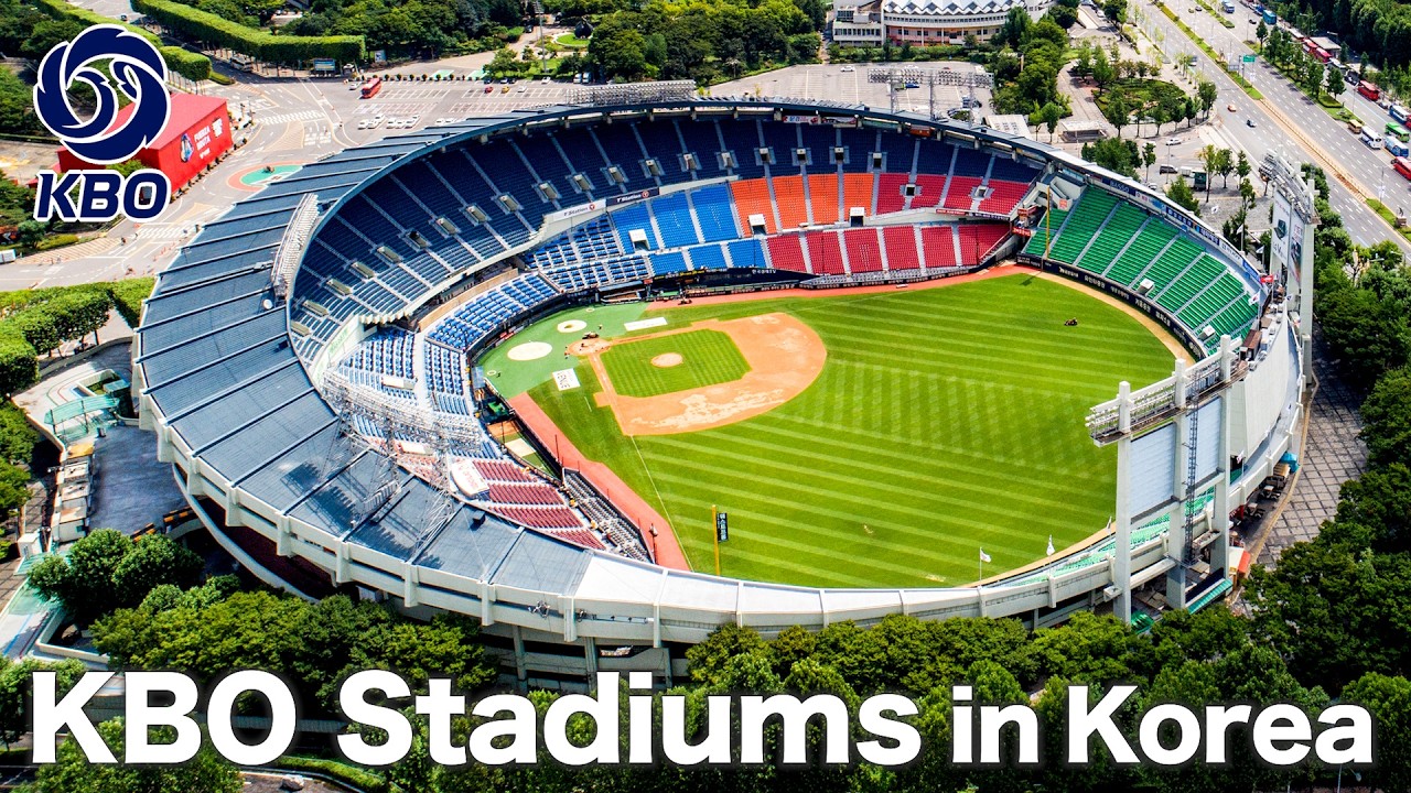 Все бейсбольные стадионы KBO в Корее