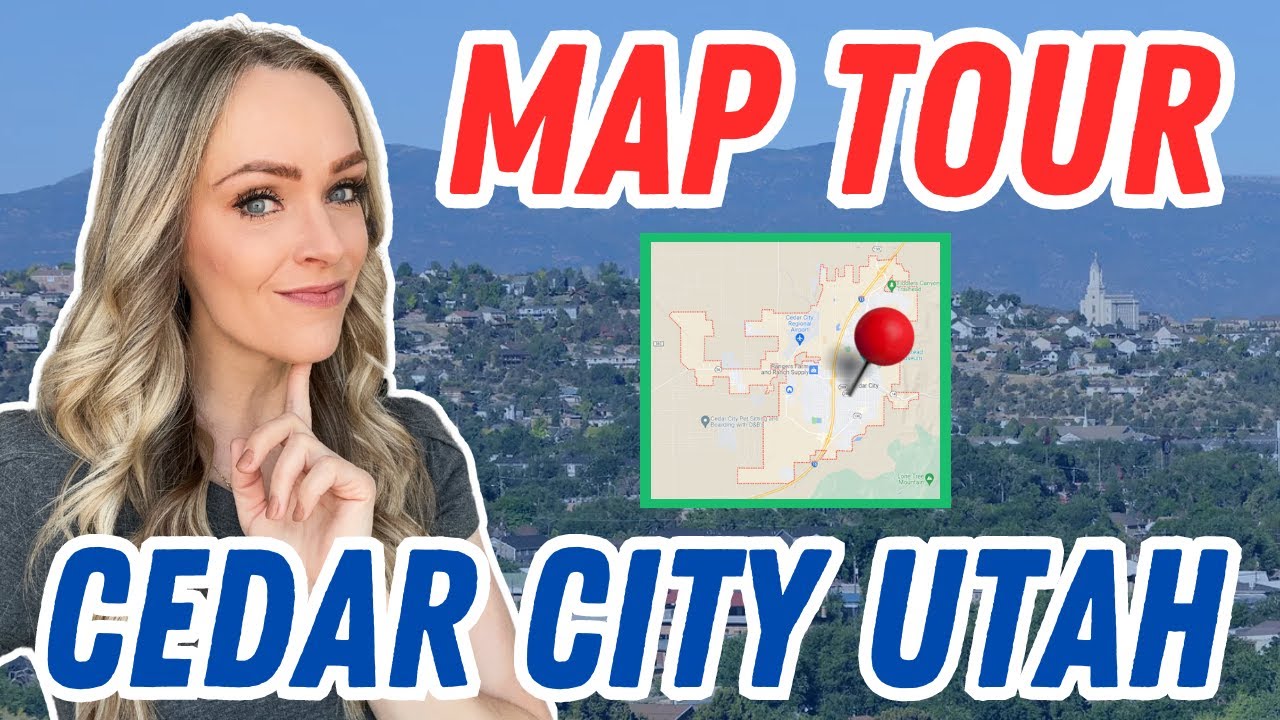 Neighborhood Map Tour of Cedar City | Living In Cedar City | Moving To Cedar City