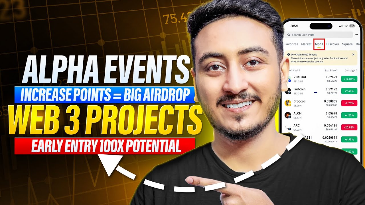 How to Use Binance Alpha 2025 | Binance New Feature Alpha Events