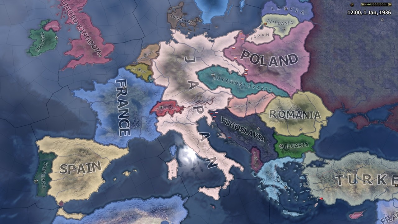 WHAT IF JAPAN ANNEXED AXIS IN WW2 / HOI4 TIMELAPSE