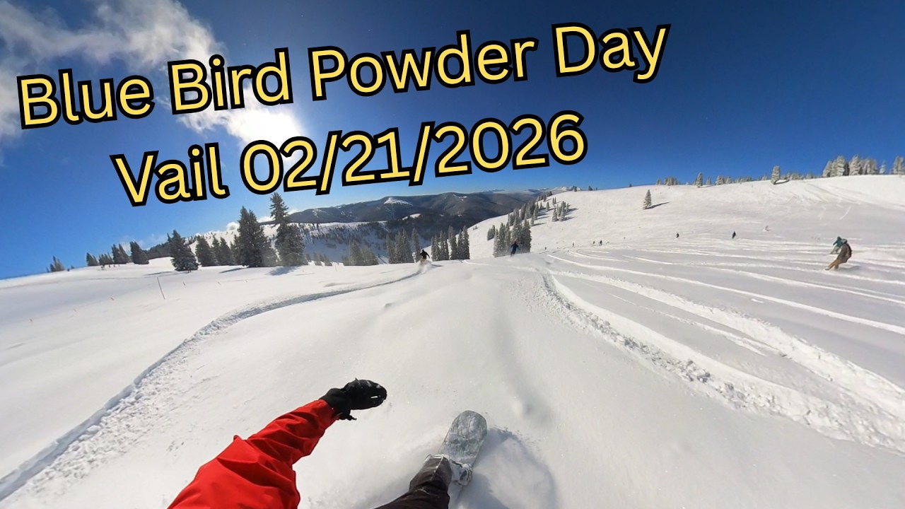 8 Inches Overnight at Vail | Back Bowls Rope Drop