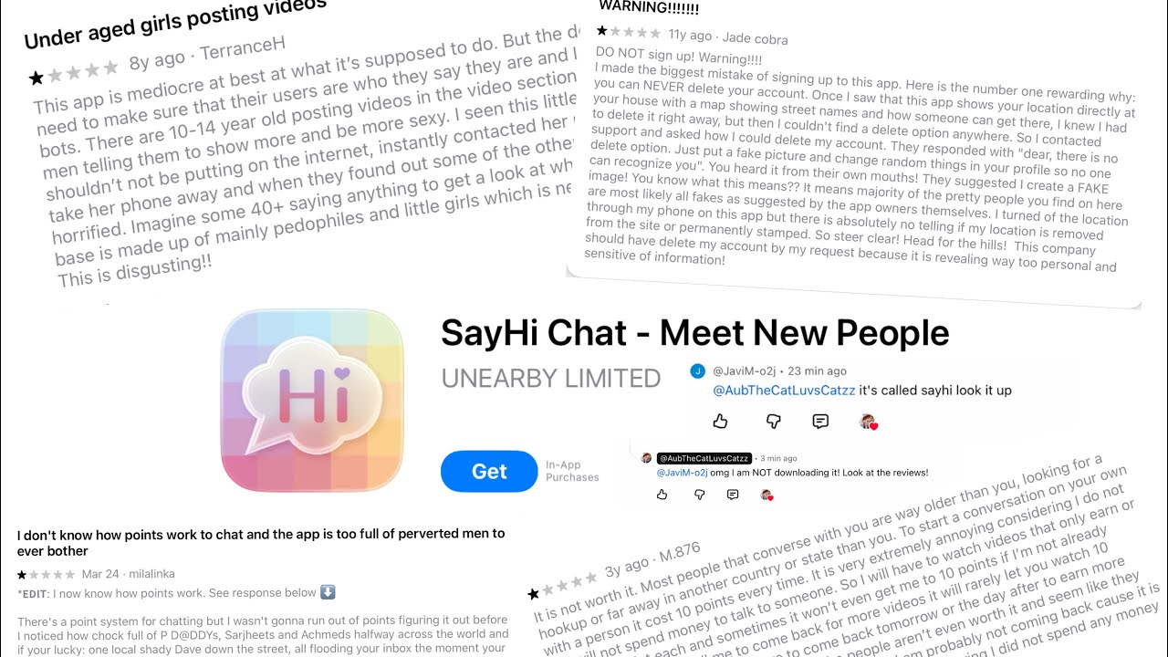 Do NOT download this app!(it’s made for creeps!)
