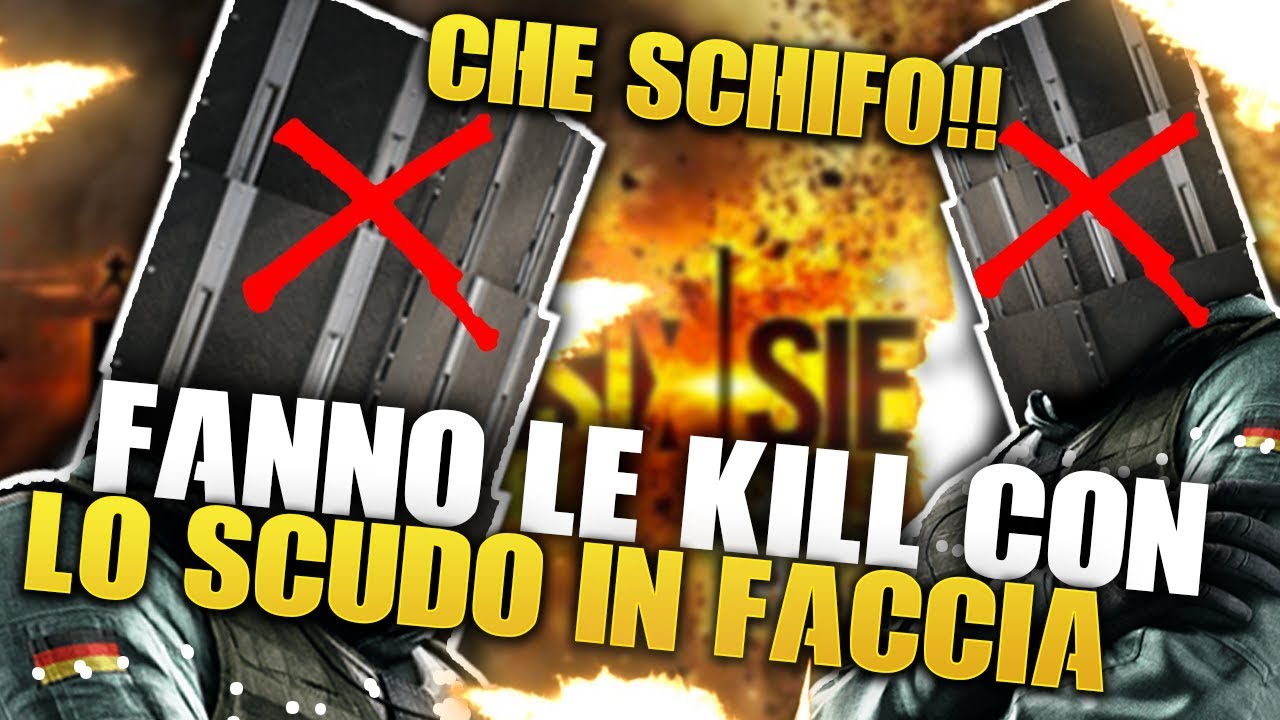 PARTITA CONTRO I GLITCHER, CHE SCHIFO!!!!!! - Rainbow Six Siege