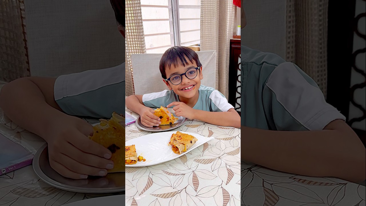 Reyansh was tricked today!!! #sonalkirasoi leftover roti recipe