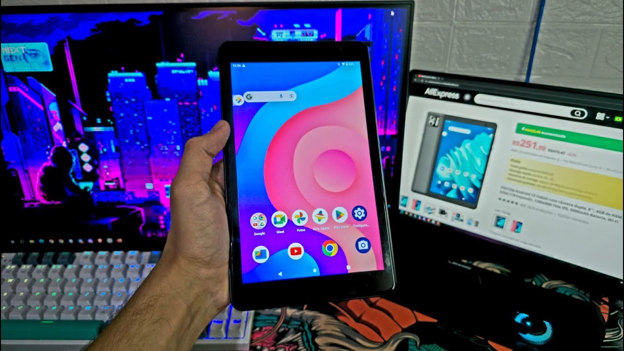 Paguei R$200 Nesse Tablet PRITOM 8 Do Aliexpress! E ME SURPREENDI