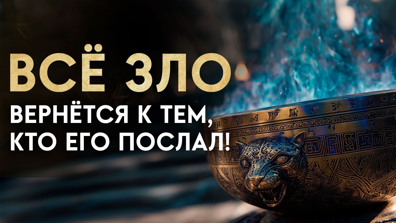 🔥Откуда Пришло — Туда И Вернётся | Чистка С Обраткой Врагам | Медитация ОЧИЩЕНИЕ от НЕГАТИВА