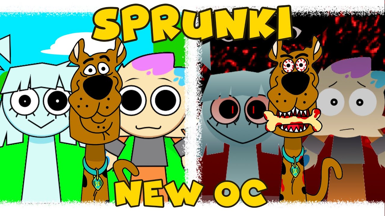 Incredibox Sprunki Pyramixed New OC Phase 1 to Phase 3 Scooby Doo Deluxe bonus characters