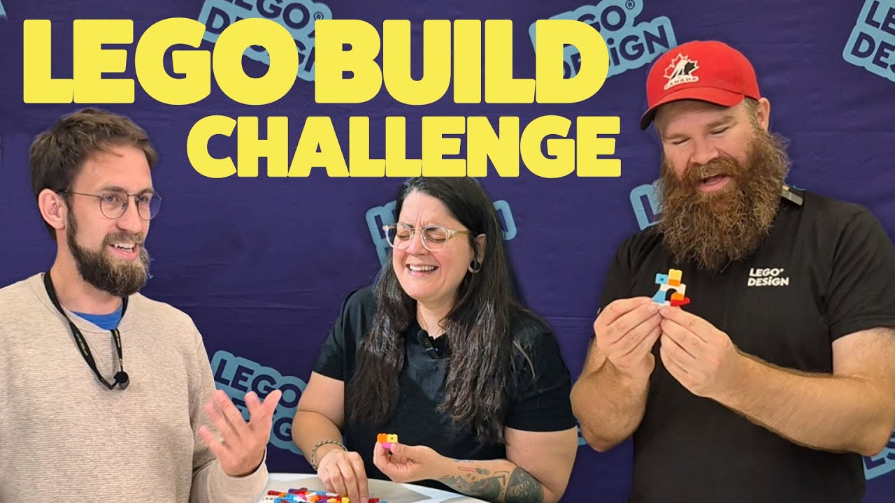 Professional LEGO designers play Brick Like This! Do they succeed?!