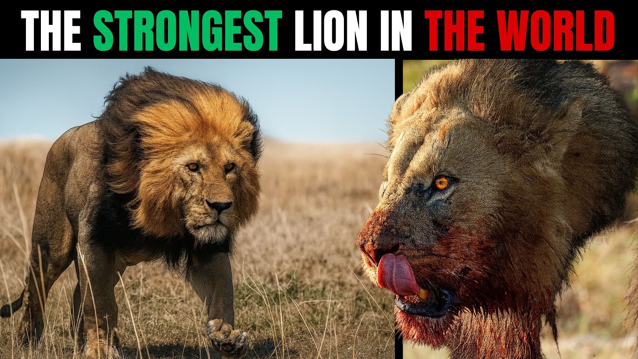 LION IKAROS – The 880 lbs War Machine That Terrified the Savannah