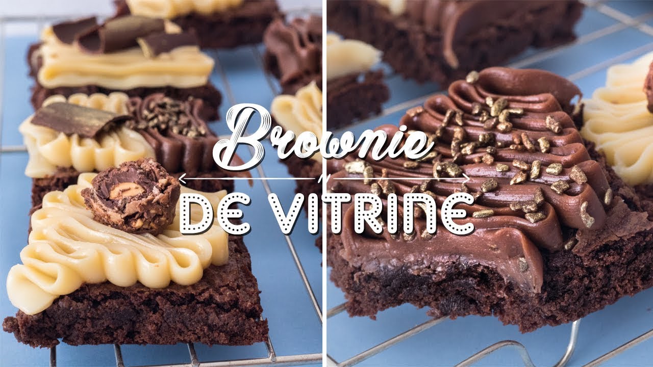 BROWNIE DE CHOCOLATE SUPER MOLHADINHO | DOCES DE VITRINE |