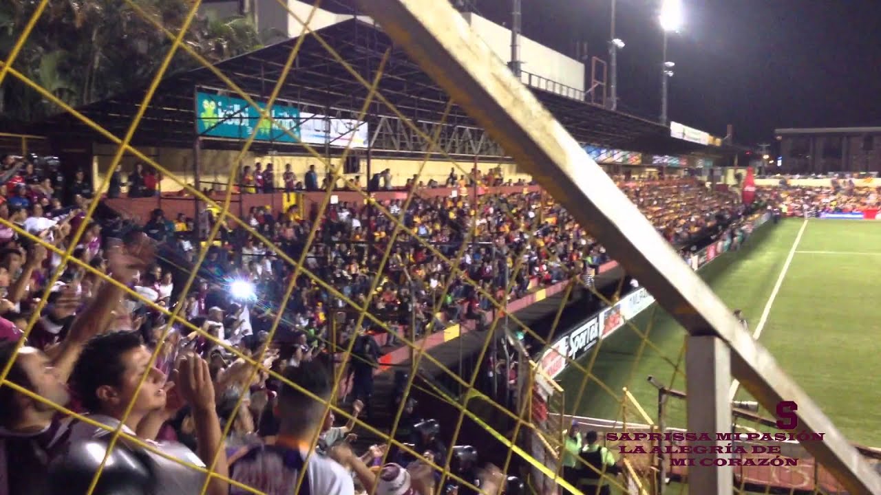 Heredia- Saprissa/ Dicen que estamos locos de la cabeza...Ultra Morada