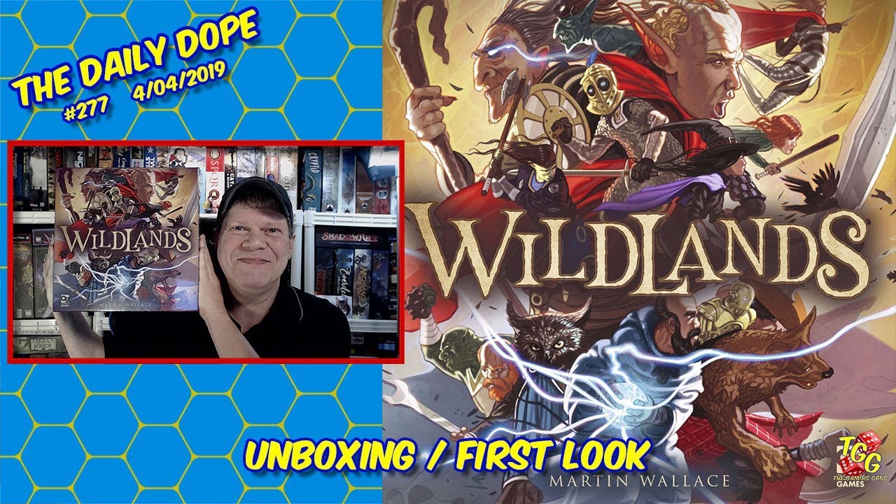 Wildlands Core Game and Expansions - First Looks on The Daily Dope 