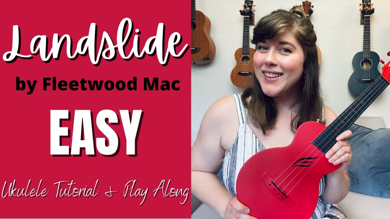 Landslide EASY Ukulele Tutorial and Play-Along | Cory Teaches Music