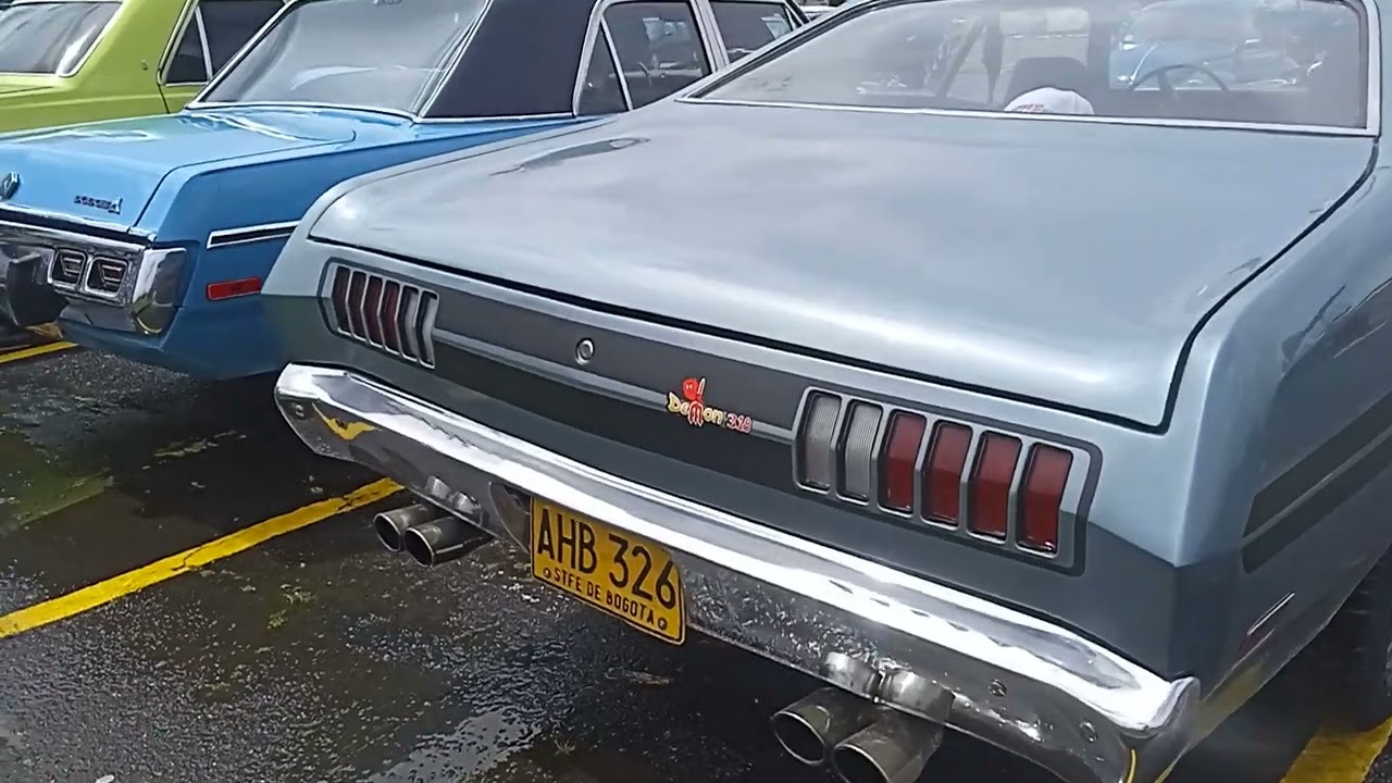 CC bima Bogotá febrero 2026 : presentación Ford Mustang mach 1 , Dodge dart de lujo y Dodge Demon 