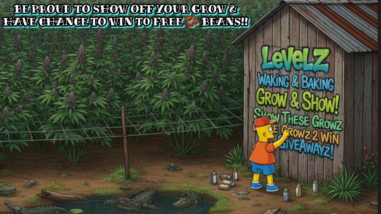 Waking Baking With LeVeLz & This Cannabis Community! Pop Up On Panel Show Ur Gardenz 2 Win GiveAwayz