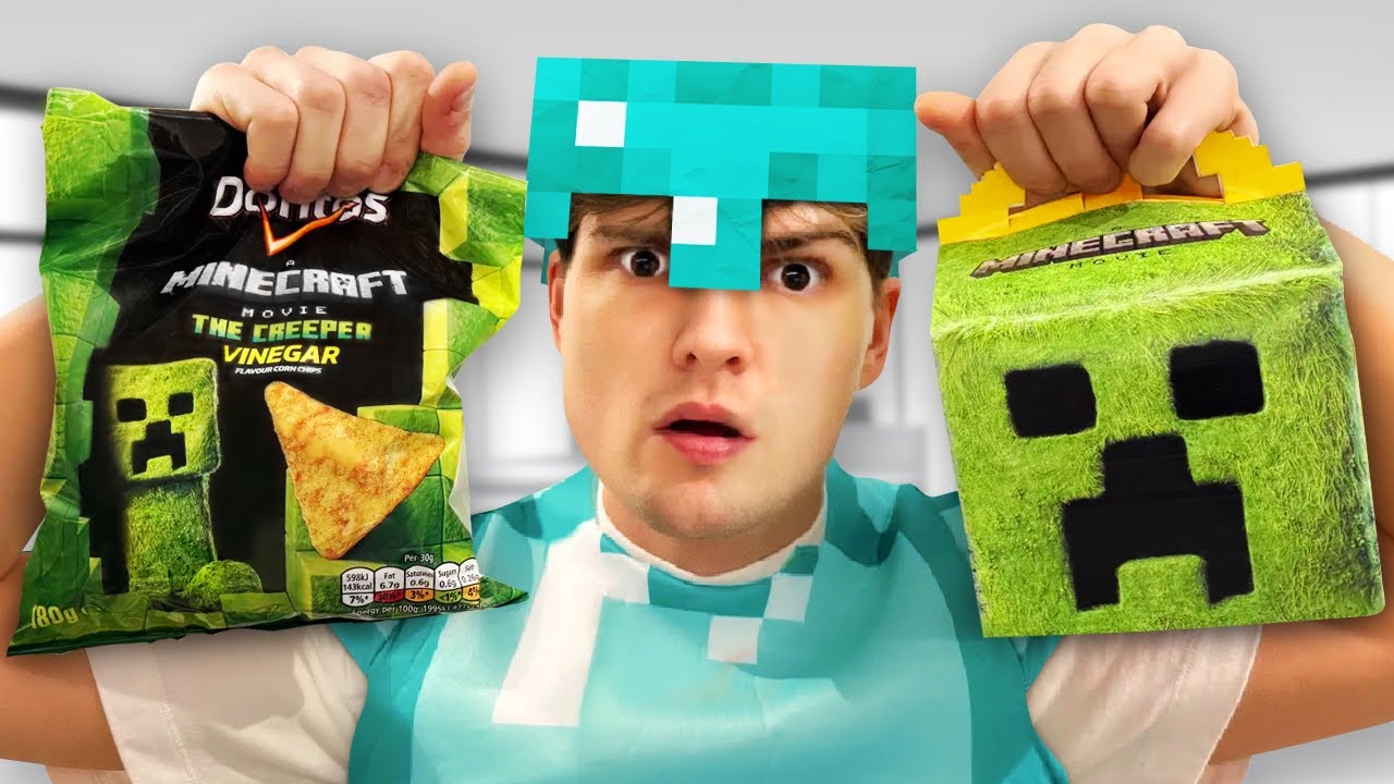 Testing Every MINECRAFT MOVIE Product!