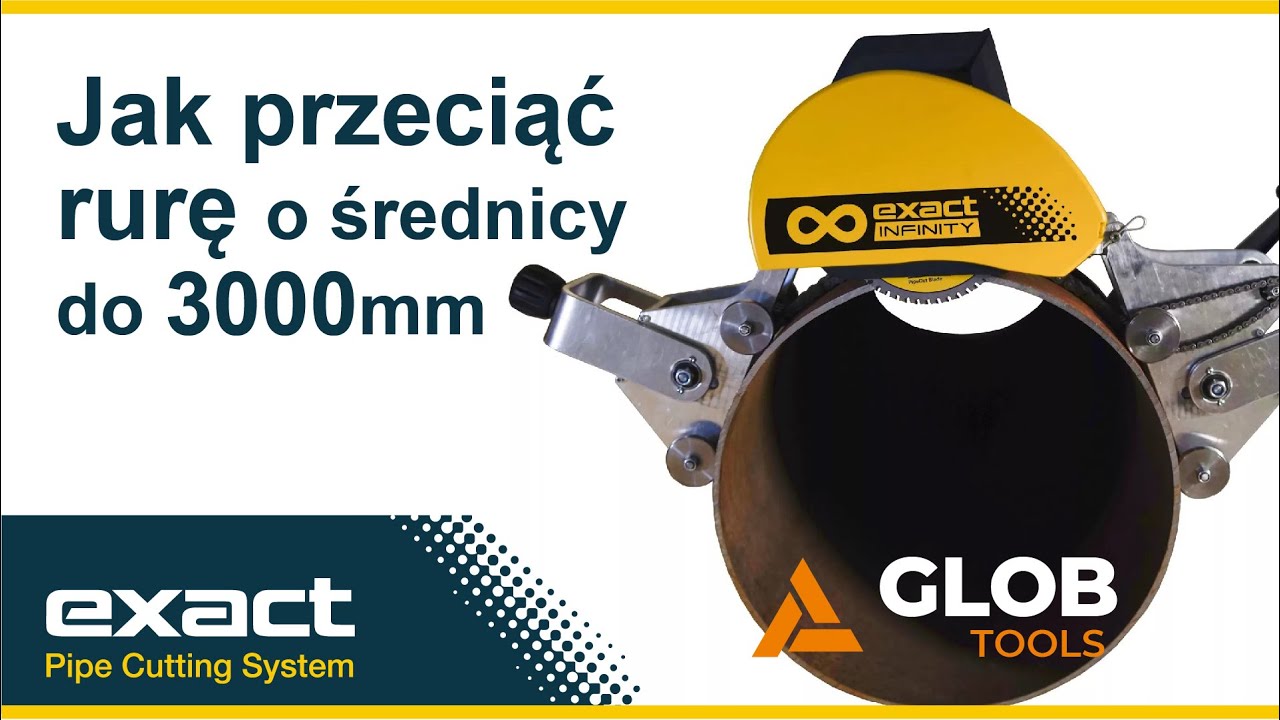 Jak przecinać rury o średnicy do 3000mm? - Exact Infinity