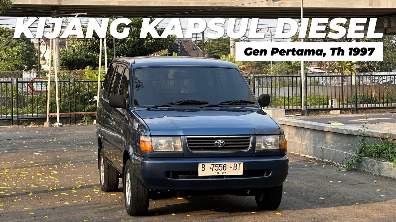 TOYOTA KIJANG KAPSUL SSX DIESEL MT 1997 - ORIGINAL CIAMIK SORO