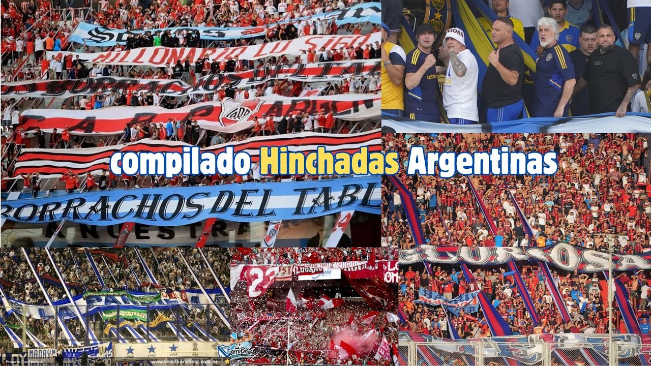 20 MINUTOS de HINCHADAS ARGENTINAS 2025 // Las mejores hinchadas del mundo en un video