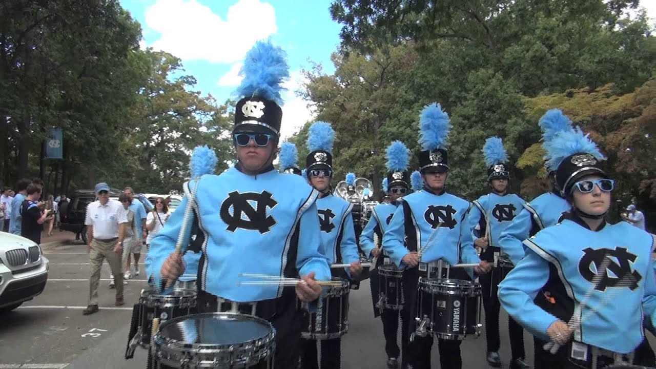 UNC Marching Tar Heels - Pregame Cadence 2014