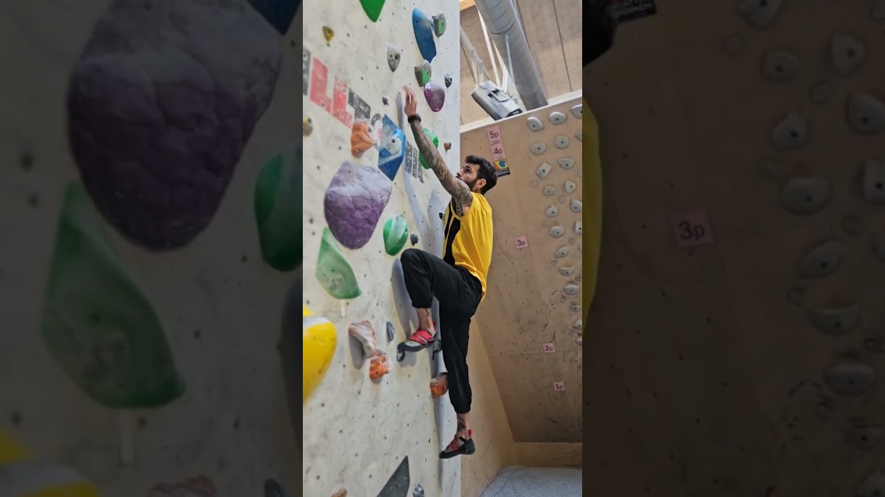 Flashar 6A–6C (V3–V5) på Klätterdomen 💪🔥 | Boulder Session