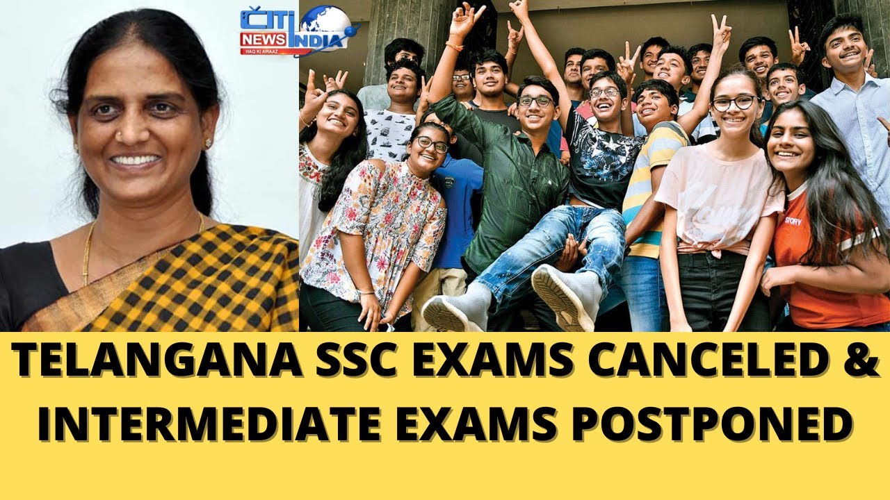Telangana SSC Exams Canceled & Intermediate Exams Postponed | 15-04-2021