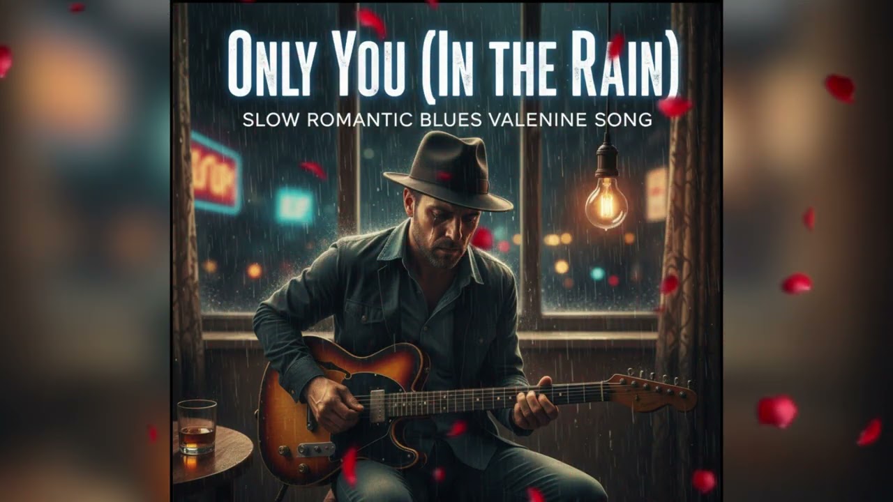 Only You (In the Rain) - Slow Romantic Blues Valentine Song
