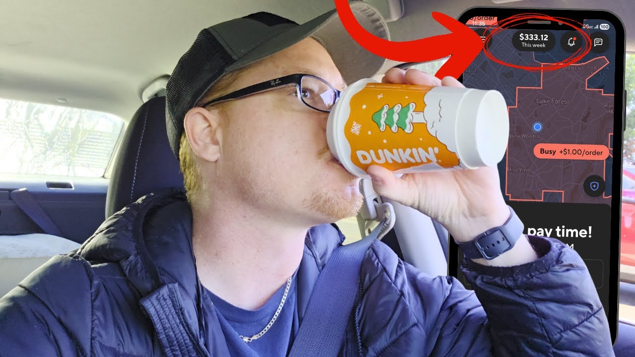 Я сплю в своей машине, пока работаю курьером DoorDash за пределами штата.
