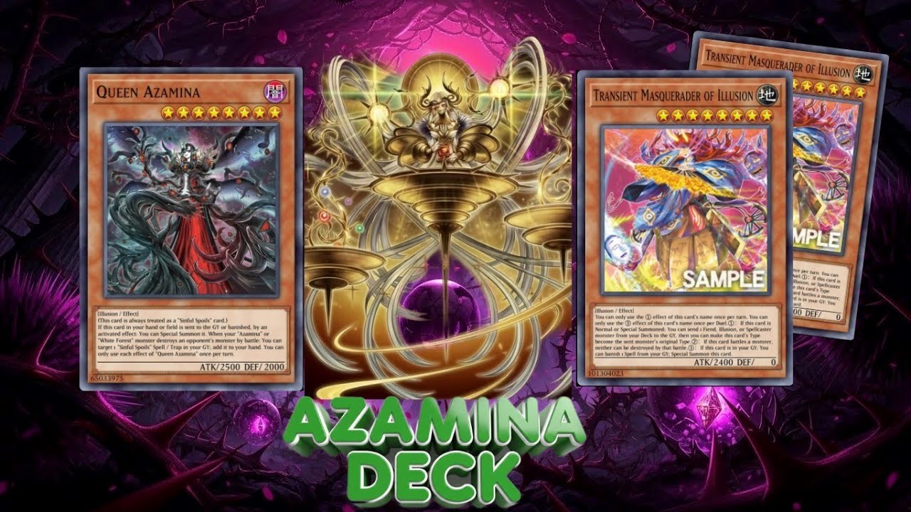 🌹 AZAMINA DIABELLSTAR DECK PROFILE [BLZD] &ndash; Transient Masquerader of Illusion 😈 #YuGiOhDeck