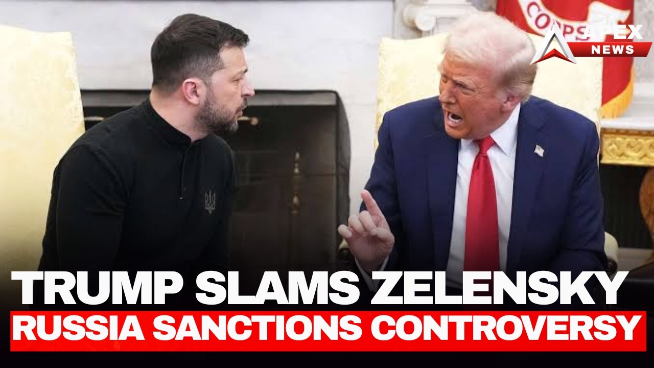 Trump Hits Back at Zelensky Over Russia Sanctions Waiver | 'He Doesn't Know What He's Talking About'