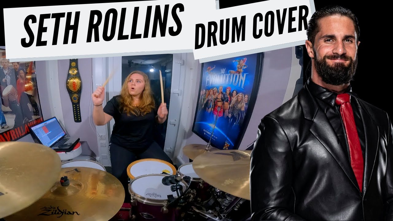 SETH ROLLINS VISIONARY DRUM COVER