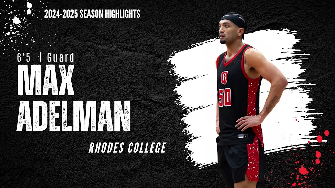 Max Adelman 6'5 Guard (Rhodes College)