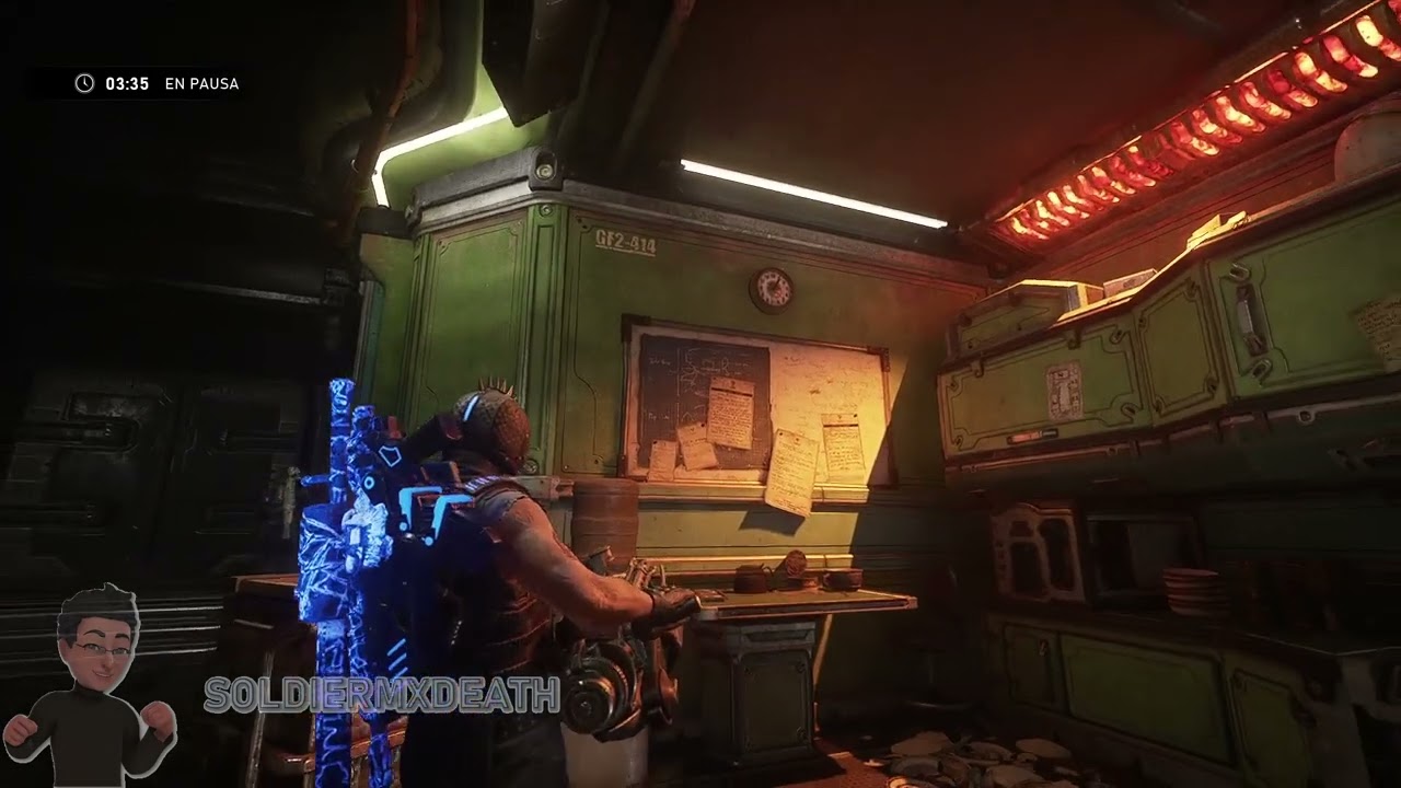 Gears 5 Escape Maestro Las Barracas (Clase Mecánico)