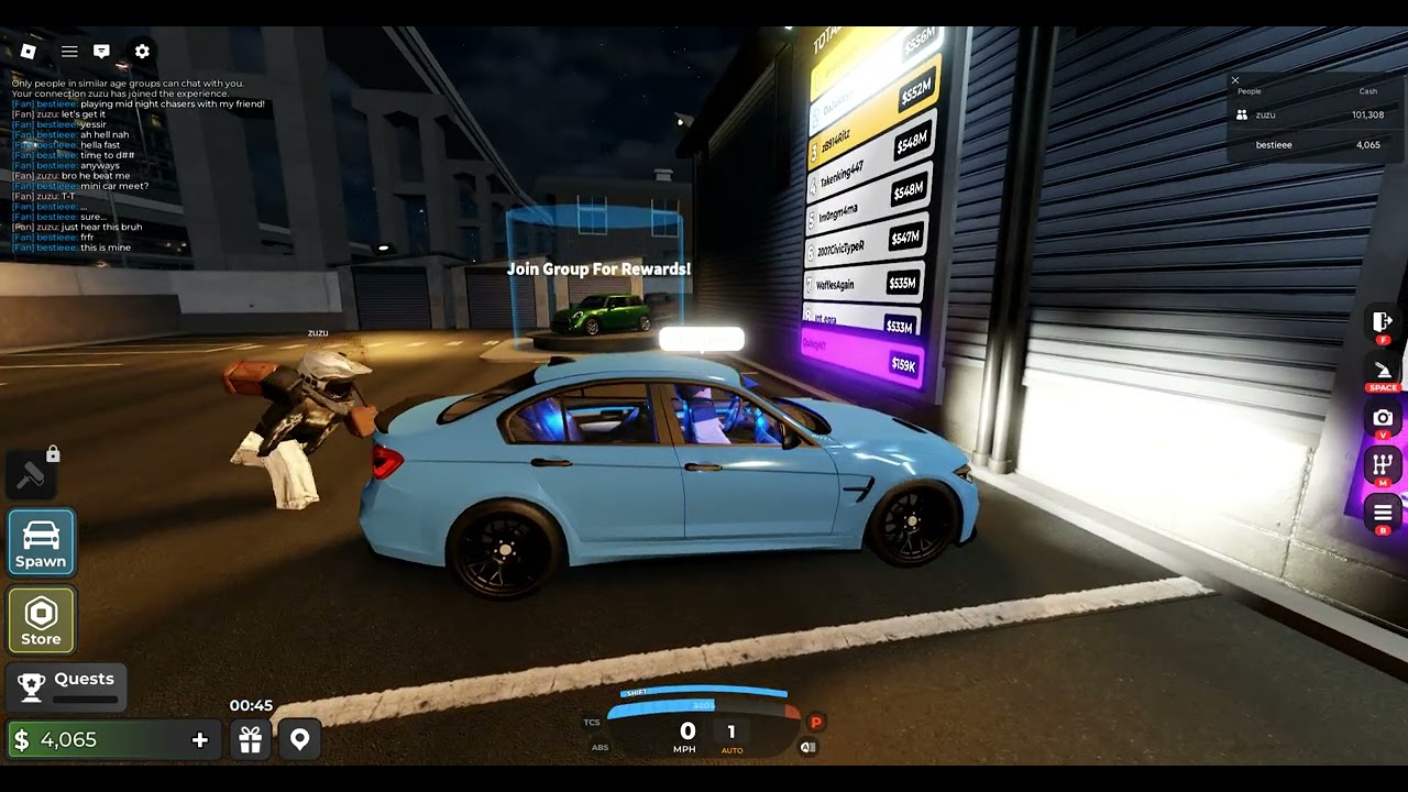 playing mid-night chasers!