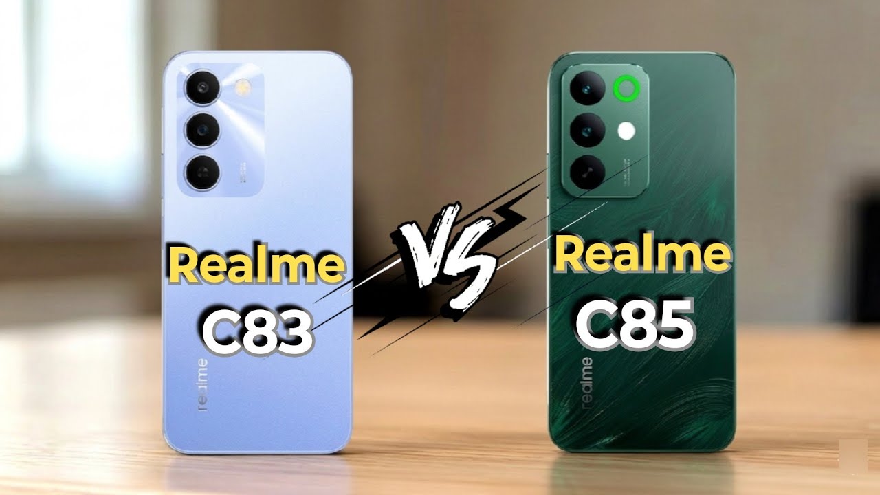 Realme C83 vs Realme C85 🔥 Best 5G Comparison 2026 | Camera, Speed & Performance Test