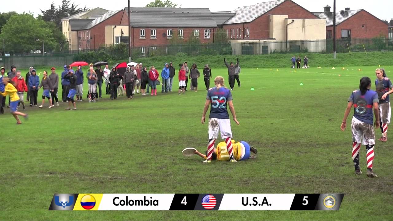 2012 WJUC - Day 5 - Colombia vs USA (Women's Power Pools)