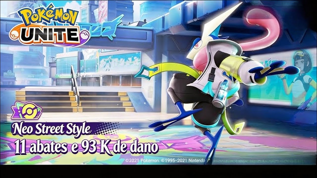 93 K De Dano e 11 Abates! 🐸 Greninja MVP Amassou na Ranked SoloQueue! - Pokémon Unite!