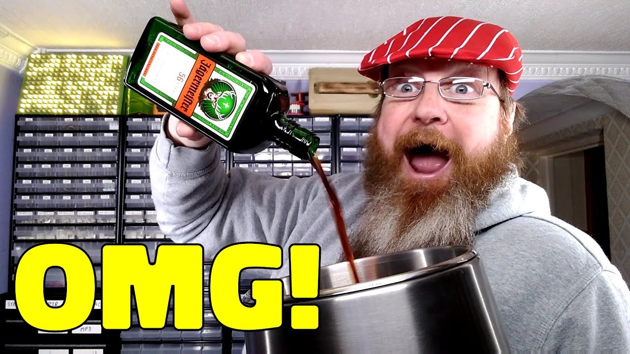 Re-distilling Jägermeister to see what happens (Ralfy review link in description)