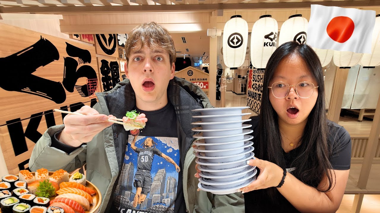 The BEST CHEAP SUSHI in JAPAN!!!