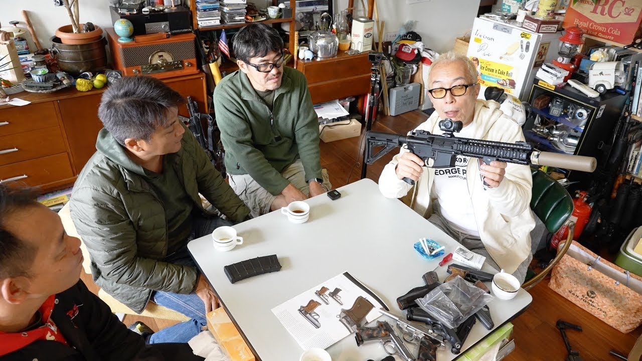 所さんと米海軍特殊部隊納品のCAT Mk18