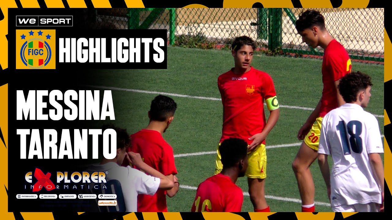 Messina vs Taranto (Under 15 Nazionale - Giornata 25 - Girone C)