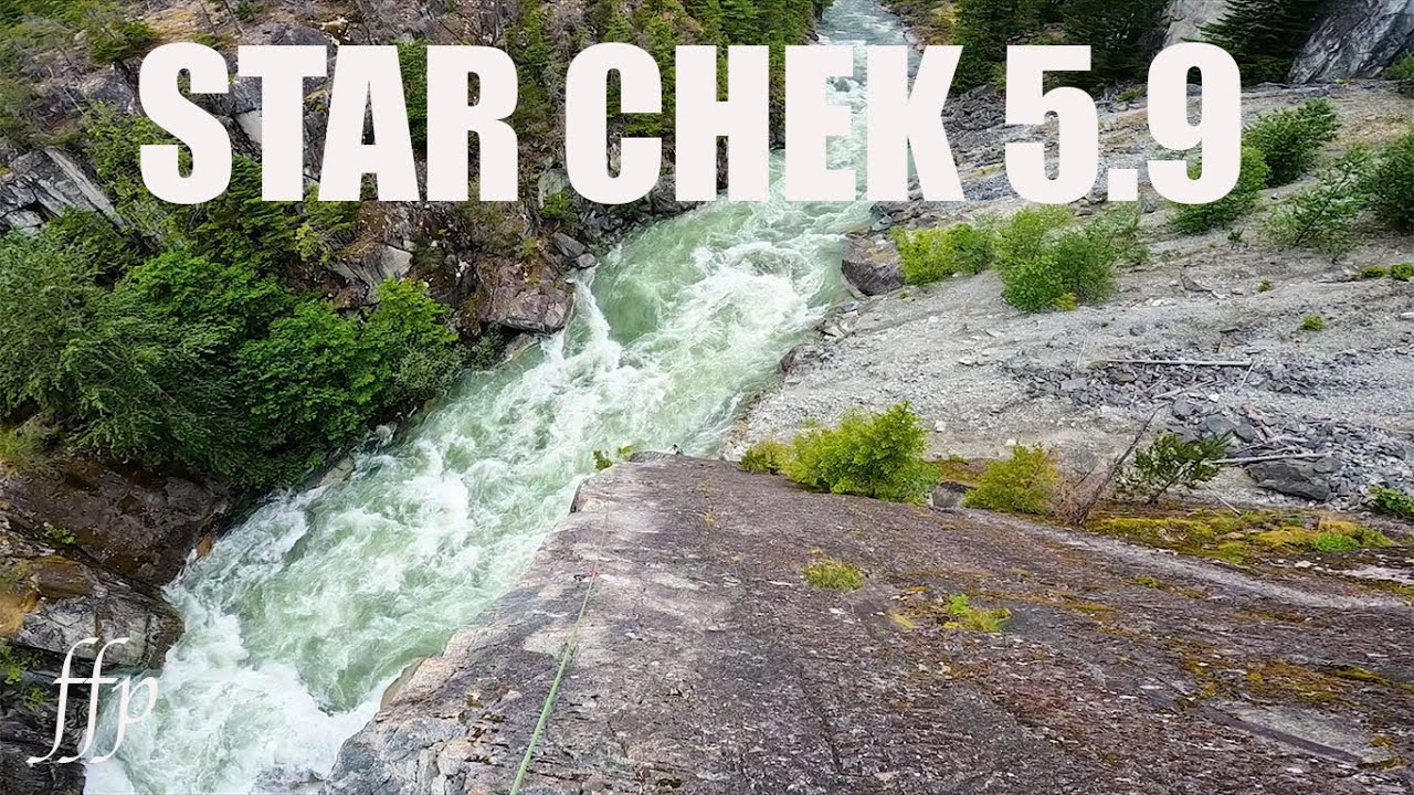 STAR CHEK 5.9 In 10 min.  Simul climbing in beautiful Squamish BC Canada