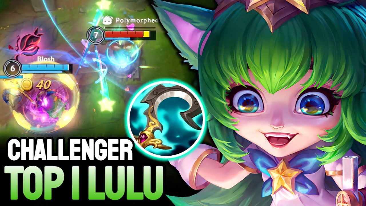 WILD RIFT LULU - TOP 1 LULU GAMEPLAY - CHALLENGER RANKED