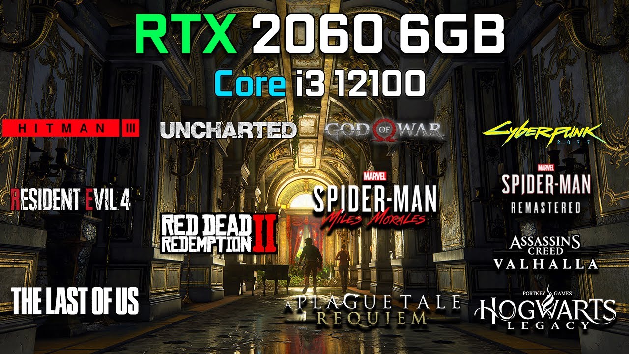 i3 12100 + RTX 2060 | Test In 12 Games at 1080p | 2023