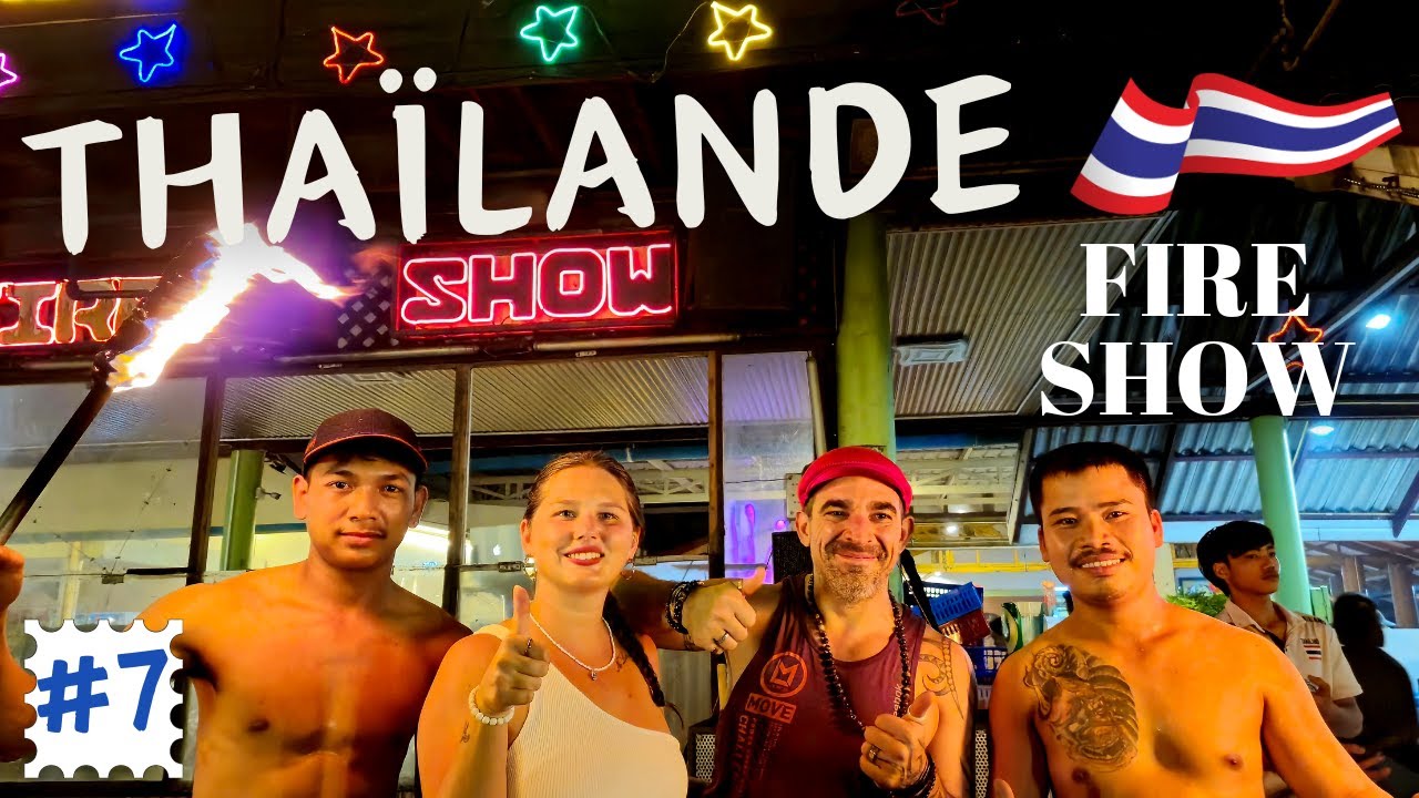 De Bangkok à l'ile de Koh Samet : Voyage, Cuisine Thai et spectacle de feu incroyable !