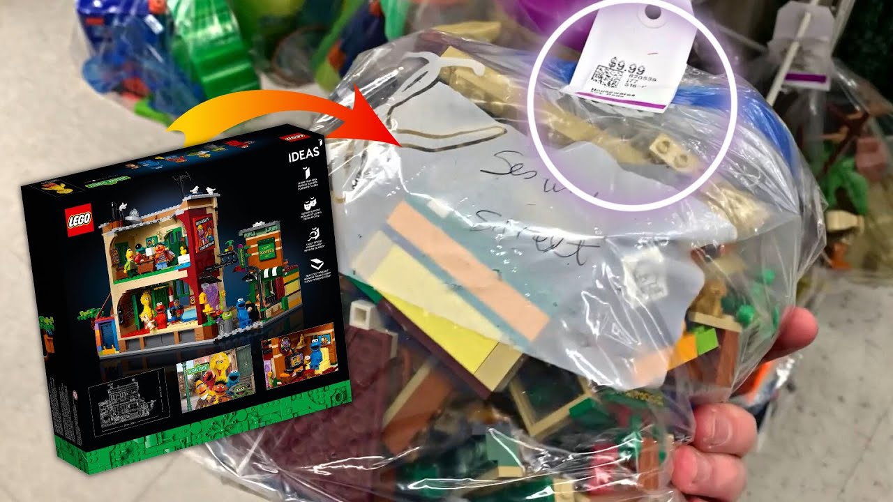 Finding Complete LEGO Sets For Pocket Change at Local Thrift Stores